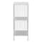 Household Essentials 28" Trellis 2 Compartment Storage Bookshelf